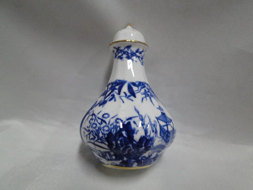 Royal Crown Derby Blue Mikado, Oriental: Salt OR Pepper Shaker, Larger, As Is
