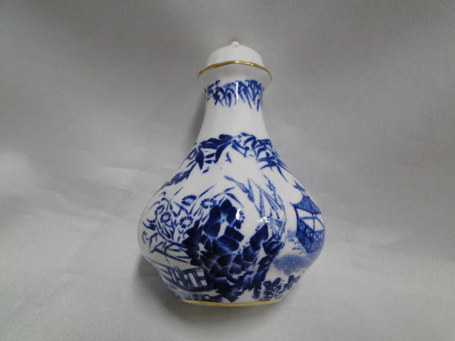 Royal Crown Derby Blue Mikado, Oriental: Salt OR Pepper Shaker, Smaller