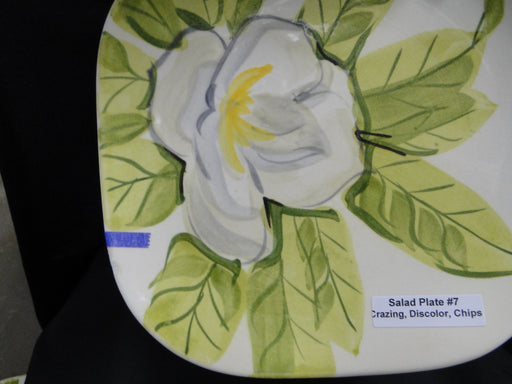 Red Wing Magnolia Chartreuse, MCM: Salad Plate (s), 7 3/8", As Is