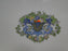 Lenox Autumn, Fruit, Blue Scrolls: Oval Serving Platter, 16" x 11 3/8"