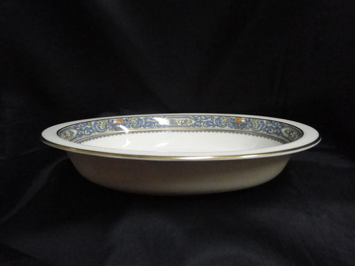 Lenox Autumn, Fruit, Blue Scrolls: Oval Serving Bowl (s), 9 5/8" x 7 1/4"