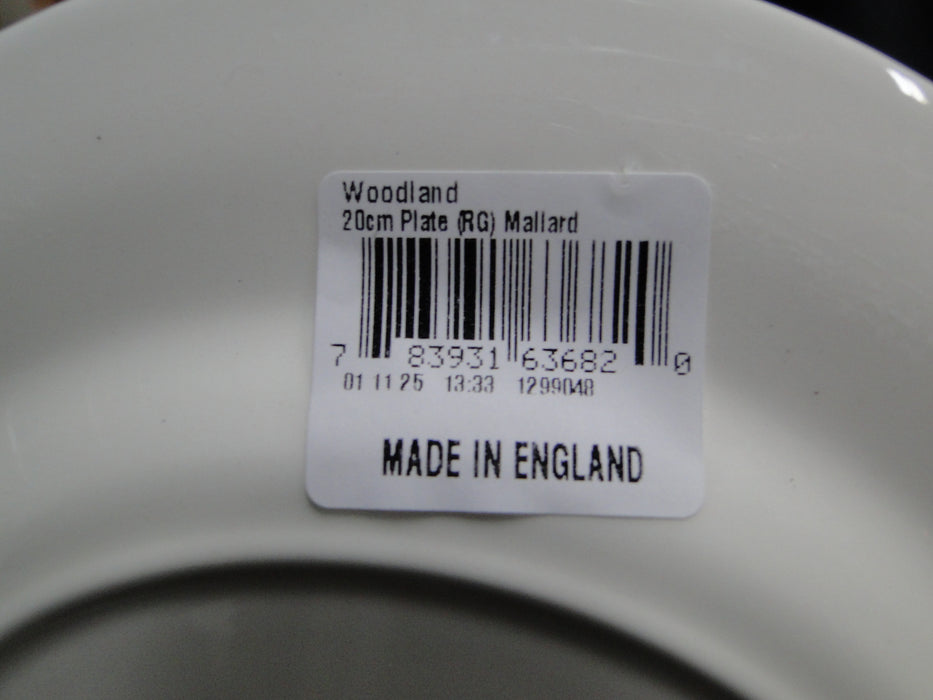 Spode Woodland Mallard Duck, England: NEW Salad Plate (s), 7 3/4", Box