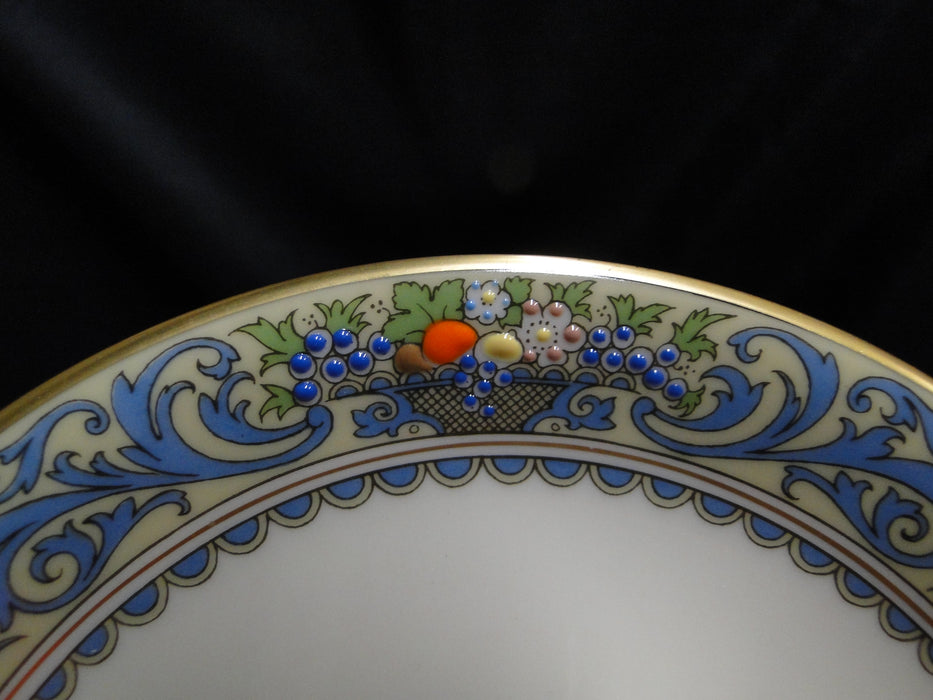 Lenox Autumn, Fruit, Blue Scrolls: Cup & Saucer Set (s), 2 1/8"