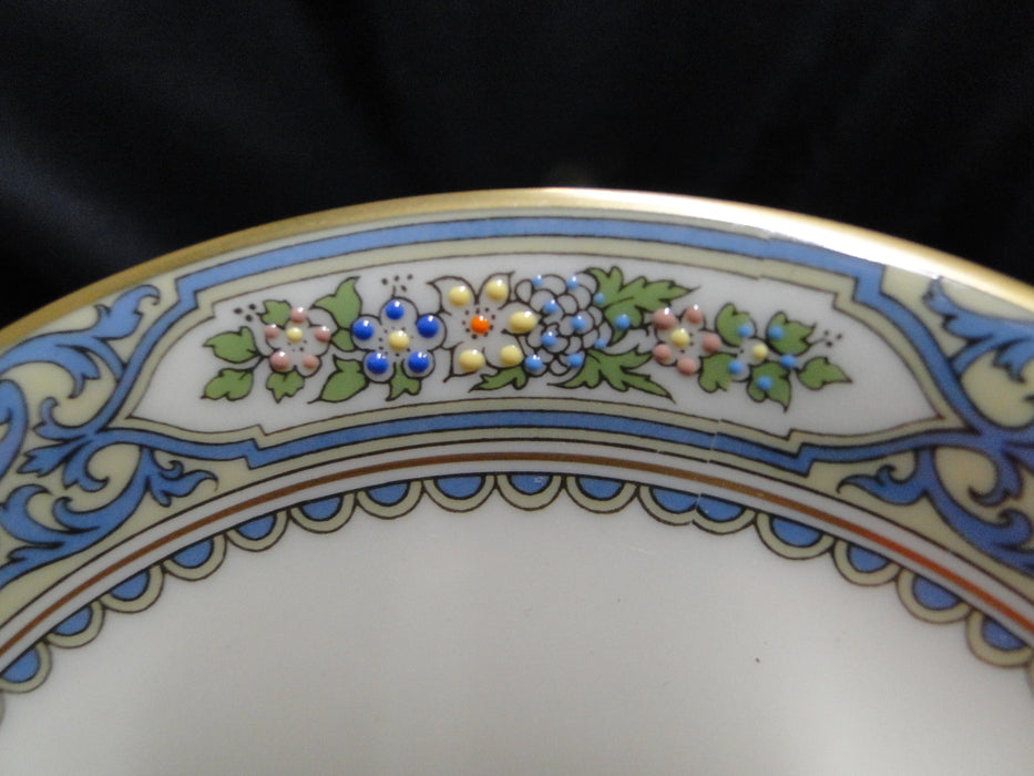 Lenox Autumn, Fruit, Blue Scrolls: Cup & Saucer Set (s), 2 1/8"