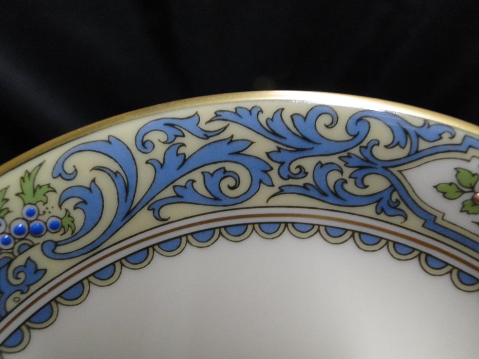 Lenox Autumn, Fruit, Blue Scrolls: Cup & Saucer Set (s), 2 1/8"