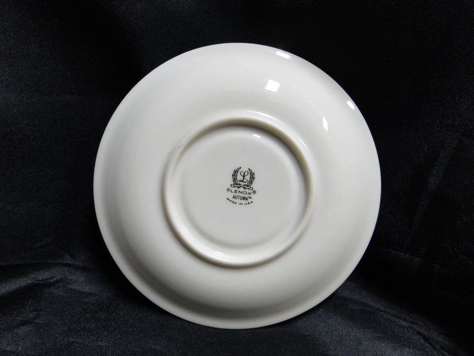 Lenox Autumn, Fruit, Blue Scrolls: Cup & Saucer Set (s), 2 1/8"