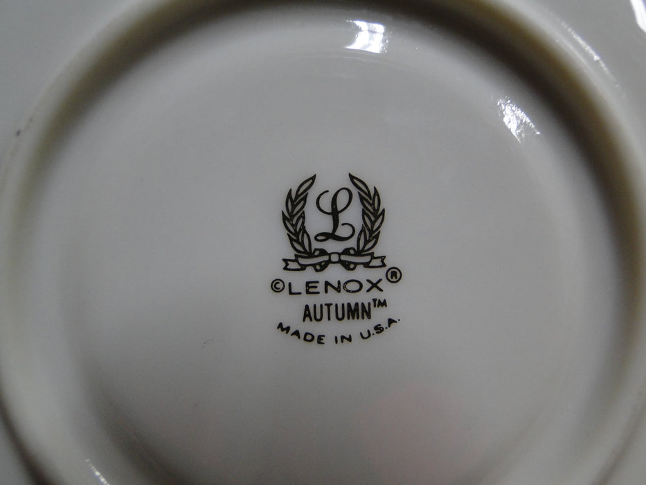 Lenox Autumn, Fruit, Blue Scrolls: Cup & Saucer Set (s), 2 1/8"