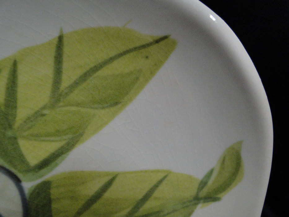 Red Wing Magnolia Chartreuse, MCM: Salad Plate, 7 3/8", Crazing