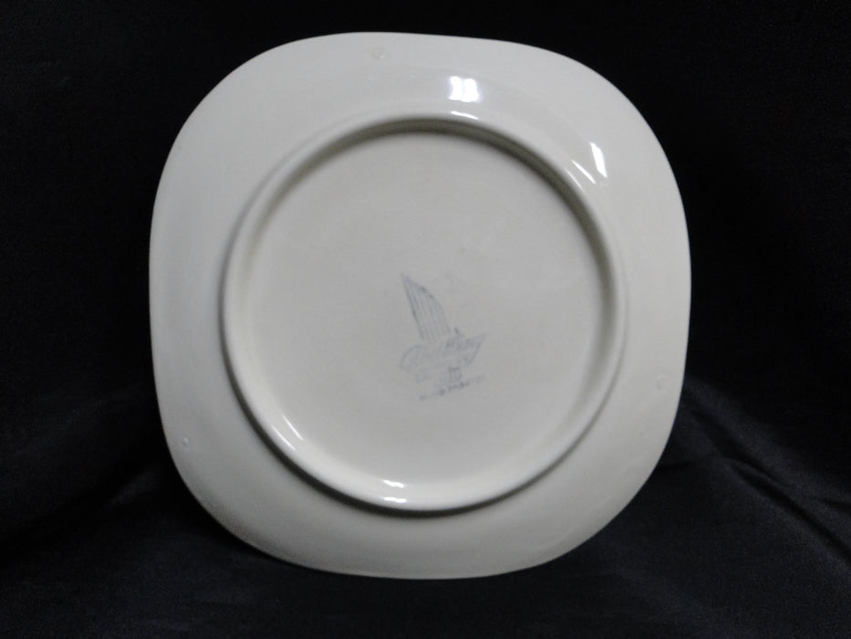 Red Wing Magnolia Chartreuse, MCM: Salad Plate, 7 3/8", Crazing