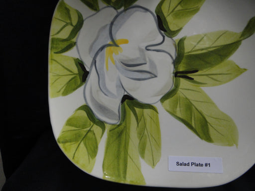 Red Wing Magnolia Chartreuse, MCM: Salad Plate, 7 3/8"