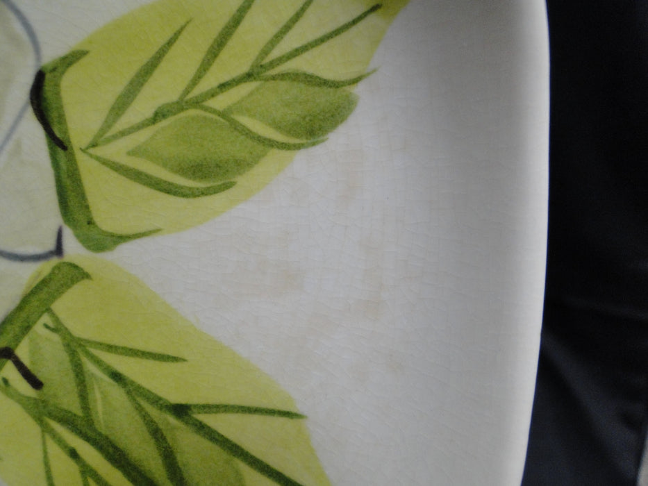 Red Wing Magnolia Chartreuse, MCM: Bread Plate (s), 6 1/8", Crazing, Discolor