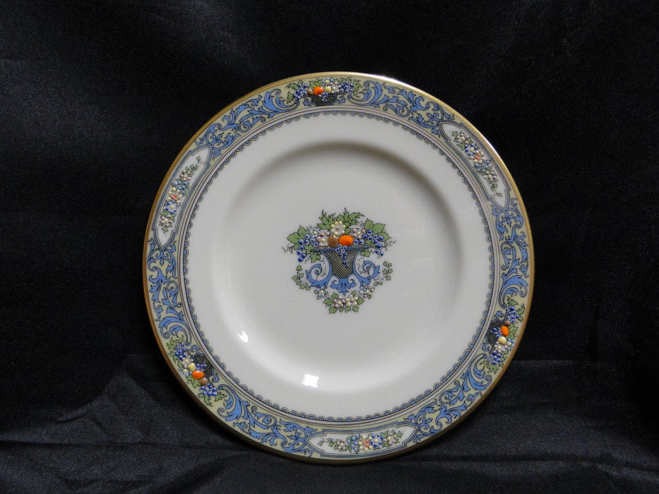 Lenox Autumn, Fruit, Blue Scrolls: Bread Plate (s), 6 3/8"