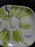 Red Wing Magnolia Chartreuse, MCM: Bread Plate (s), 6 1/8", Crazing