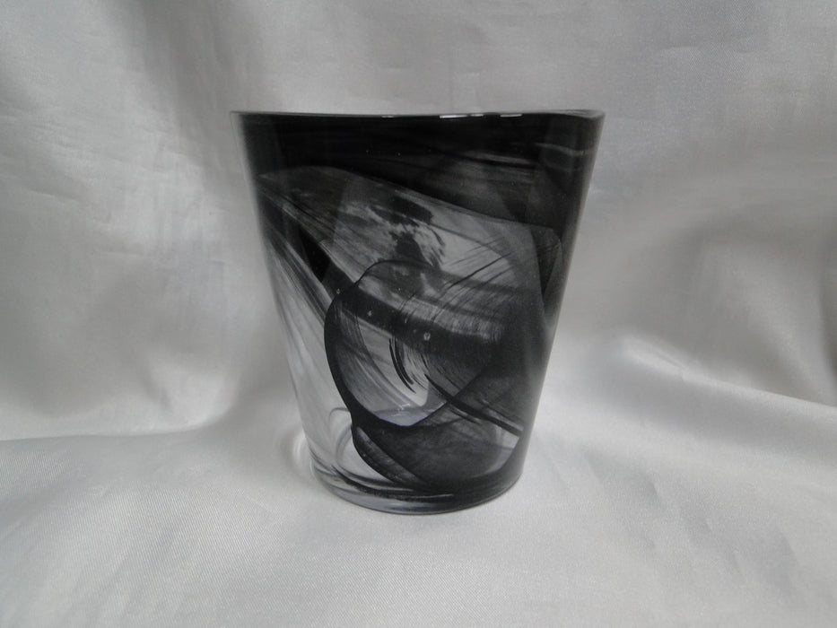Steelite Bormioli Rocco Capri Lanotte, Italy: NEW Black Water Glass / Tumbler 4"