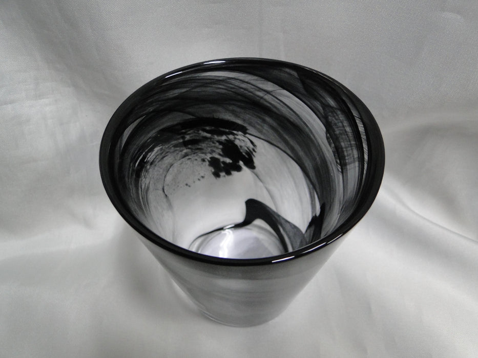 Steelite Bormioli Rocco Capri Lanotte, Italy: NEW Black Water Glass / Tumbler 4"