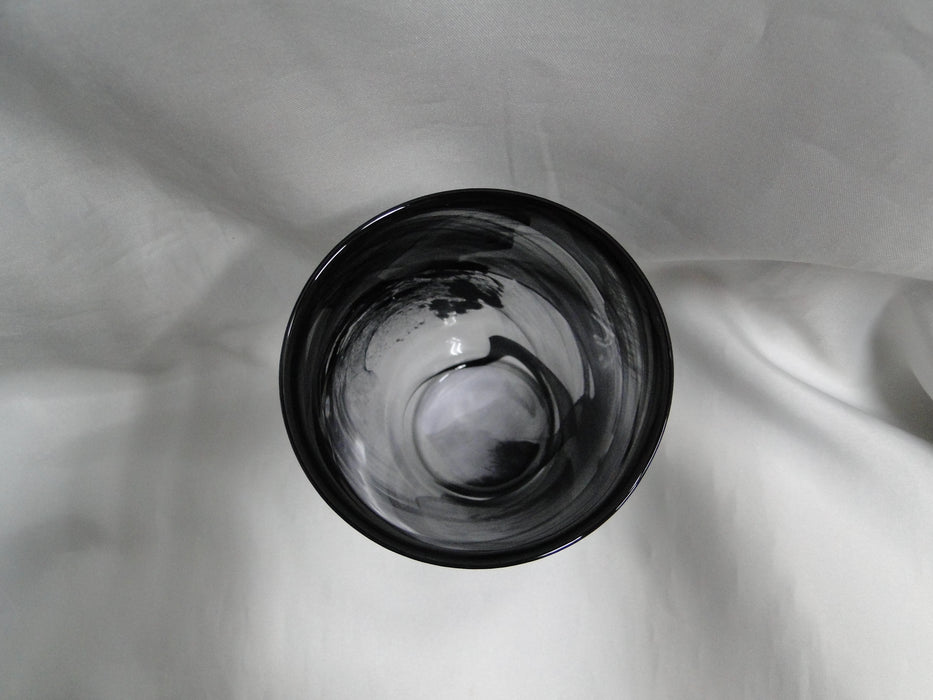 Steelite Bormioli Rocco Capri Lanotte, Italy: NEW Black Water Glass / Tumbler 4"