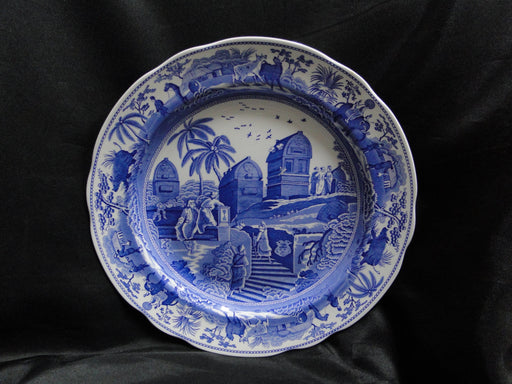 Spode Blue Room, Traditions, Blue & White: Dinner Plate, 10 1/2", "Caramanian"