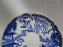 Royal Crown Derby Blue Mikado, Oriental: Demitasse Cup & Saucer, Crazing