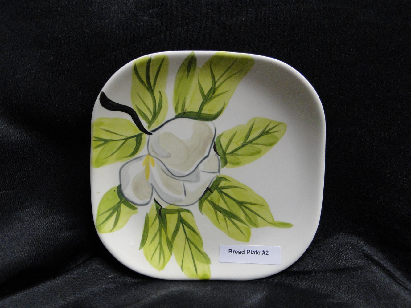 Red Wing Magnolia Chartreuse, MCM: Bread Plate (s), 6 1/8"