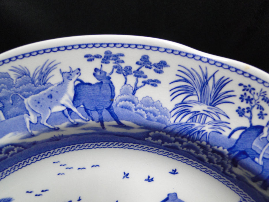 Spode Blue Room, Traditions, Blue & White: Dinner Plate, 10 1/2", "Caramanian"
