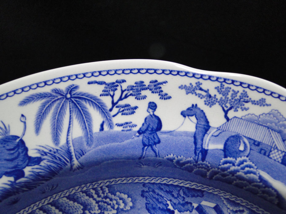 Spode Blue Room, Traditions, Blue & White: Dinner Plate, 10 1/2", "Caramanian"