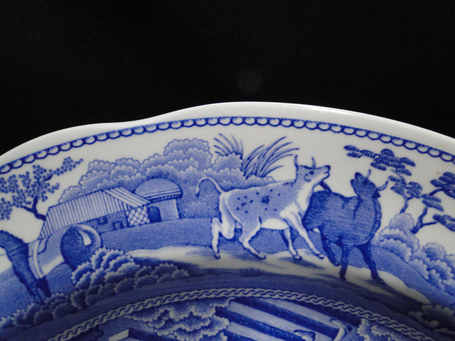 Spode Blue Room, Traditions, Blue & White: Dinner Plate, 10 1/2", "Caramanian"