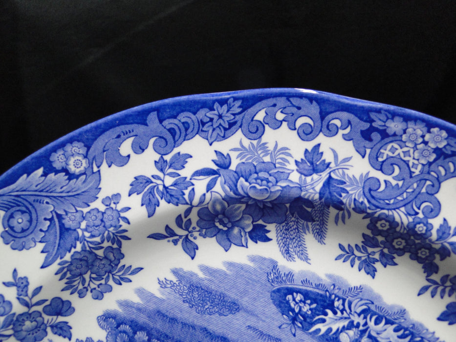 Spode Blue Room, Blue & White: Dinner Plate, 10 1/2", "The Camel Enclosure"