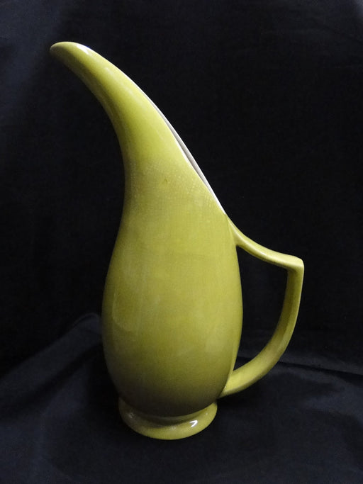 Red Wing Magnolia Chartreuse, MCM: Serving Pitcher, 13" Tall, 56 oz, As Is
