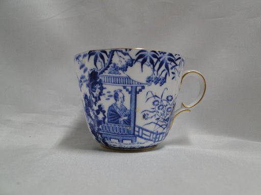 Royal Crown Derby Blue Mikado, Oriental: Cup & Saucer Set (s), 2 3/8"