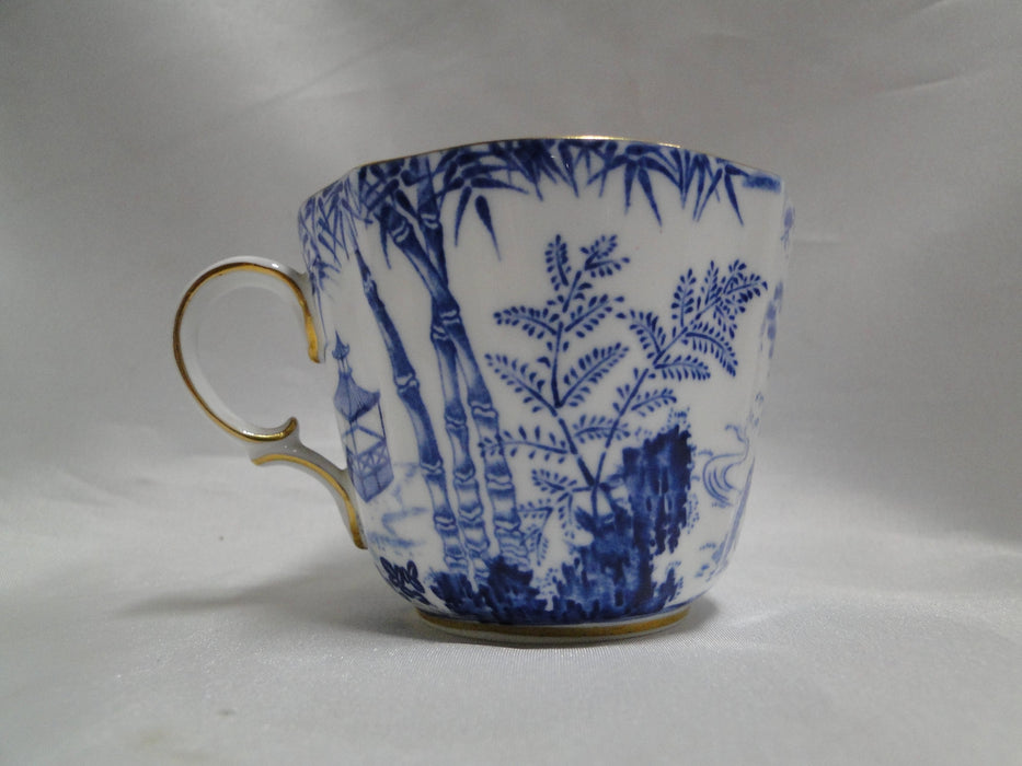 Royal Crown Derby Blue Mikado, Oriental: Cup & Saucer Set (s), 2 3/8"