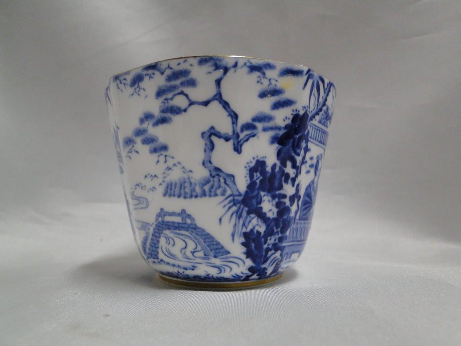 Royal Crown Derby Blue Mikado, Oriental: Cup & Saucer Set (s), 2 3/8"