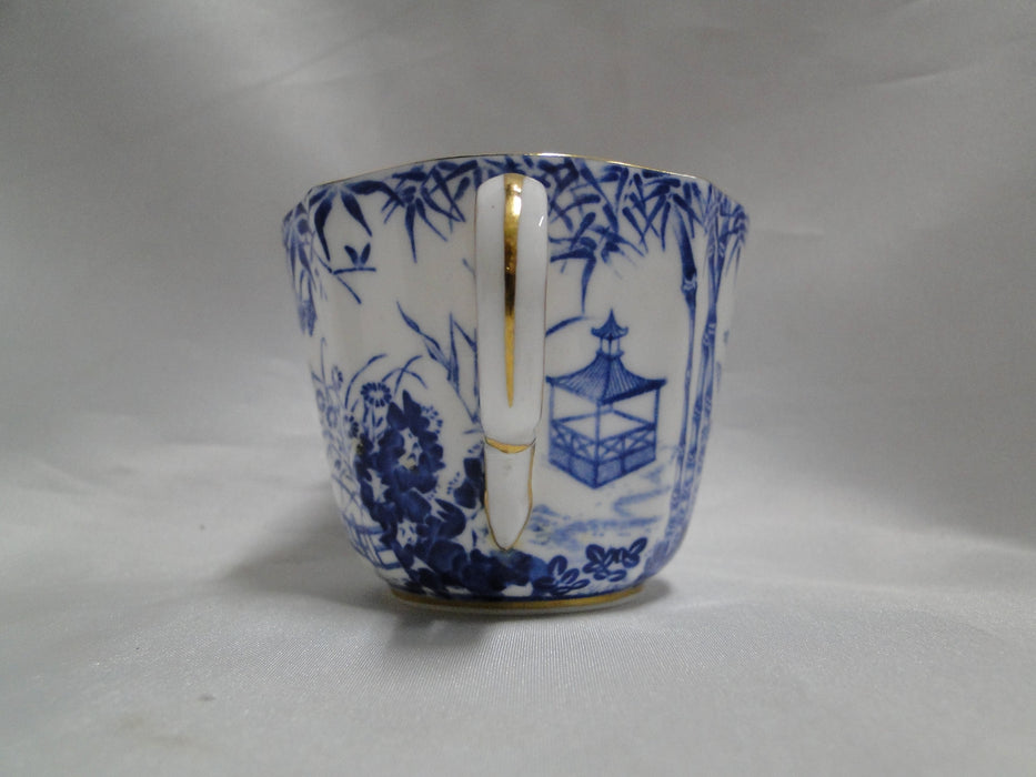 Royal Crown Derby Blue Mikado, Oriental: Cup & Saucer Set (s), 2 3/8"