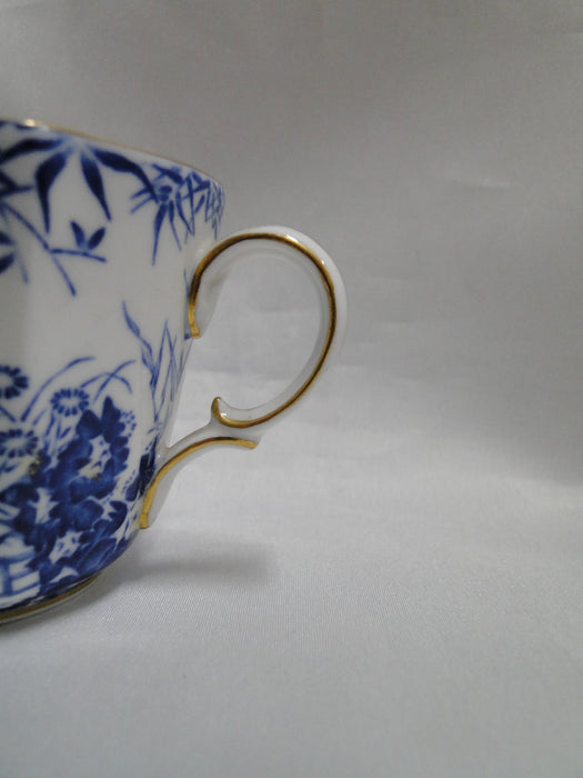 Royal Crown Derby Blue Mikado, Oriental: Cup & Saucer Set (s), 2 3/8"