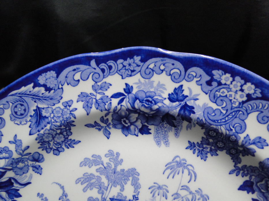 Spode Blue Room, Blue & White: Dinner Plate, 10 1/2", "The Kangaroo Enclosure"