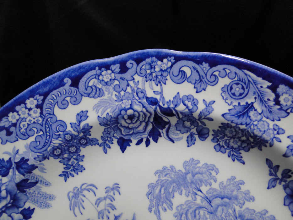 Spode Blue Room, Blue & White: Dinner Plate, 10 1/2", "The Kangaroo Enclosure"