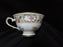 Schumann Empress Dresden Flowers: Footed Cup & Saucer Set, 2 1/2" Tall