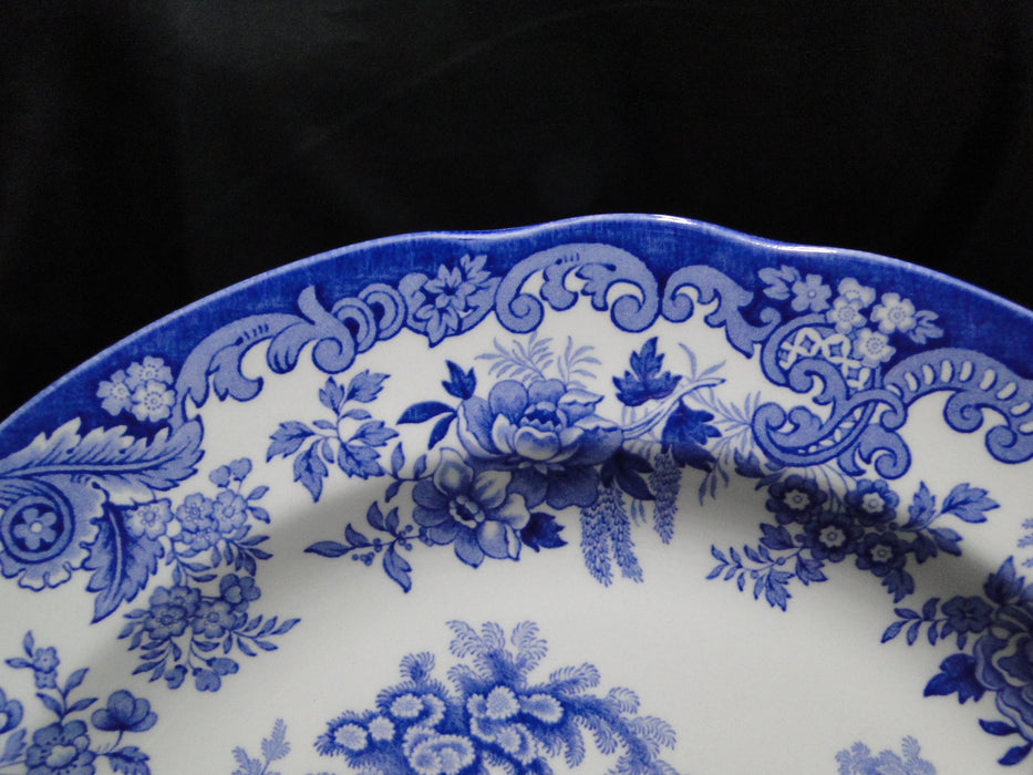 Spode Blue Room, Blue & White: Dinner Plate, 10 1/2", "The Rhinocerous House"