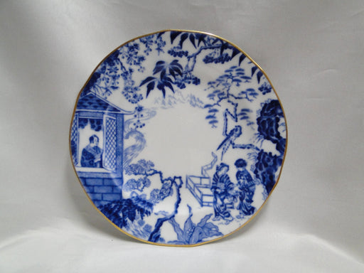 Royal Crown Derby Blue Mikado, Oriental: Bread Plate (s), 6 1/4"