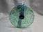 Czech Opus Handblown Multicolored Glass: Blue & Green Martini (s), 7 1/2"