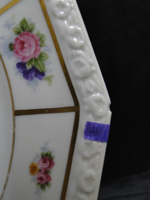 Rosenthal Florals, Gold Lines: Salad Plate (s), 7 5/8", As Is