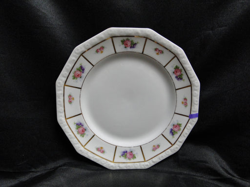 Rosenthal Florals, Gold Lines: Salad Plate (s), 7 5/8", As Is