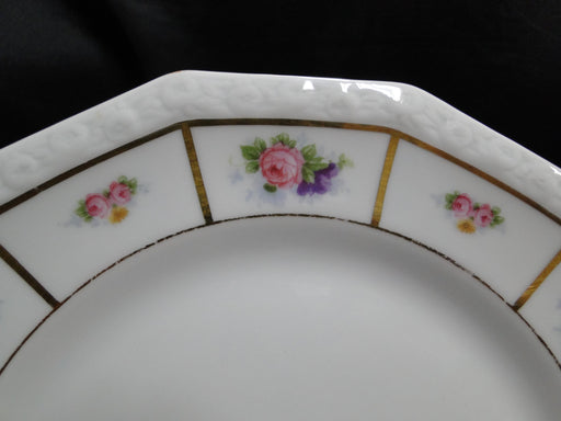 Rosenthal Florals, Gold Lines: Salad Plate (s), 7 5/8", As Is