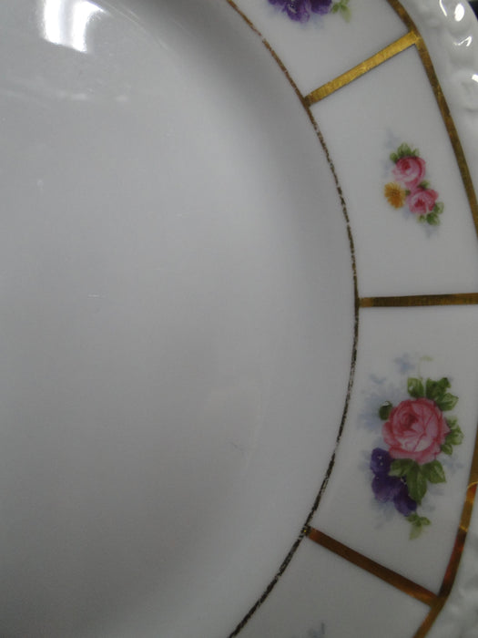 Rosenthal Florals, Gold Lines: Salad Plate (s), 7 5/8", As Is