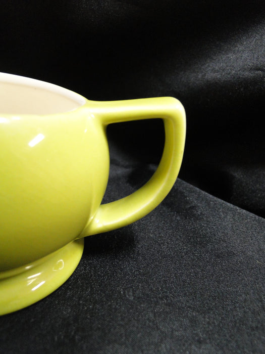 Red Wing Magnolia Chartreuse, MCM: Creamer, 3 1/2" Tall, As Is
