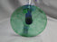 Czech Opus Handblown Multicolored Glass: Blue & Green Martini, 7 1/2", As Is