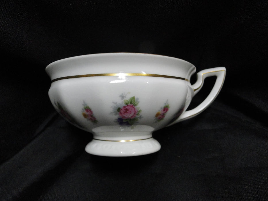 Rosenthal Florals, Gold Lines: Cup & Saucer Set (s), 2 1/8", Lines on S Only