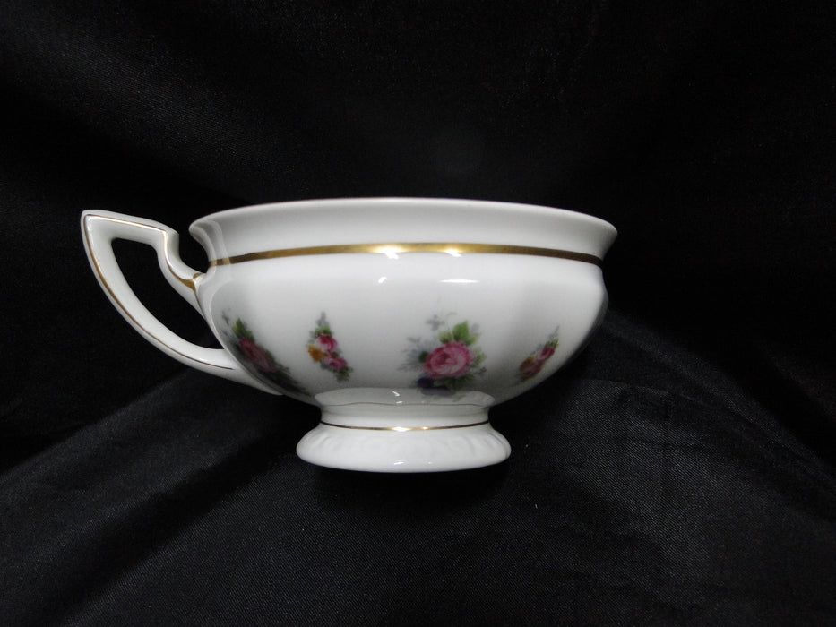 Rosenthal Florals, Gold Lines: Cup & Saucer Set (s), 2 1/8", Lines on S Only