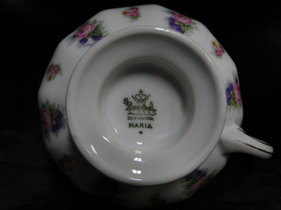 Rosenthal Florals, Gold Lines: Cup & Saucer Set (s), 2 1/8", Lines on S Only