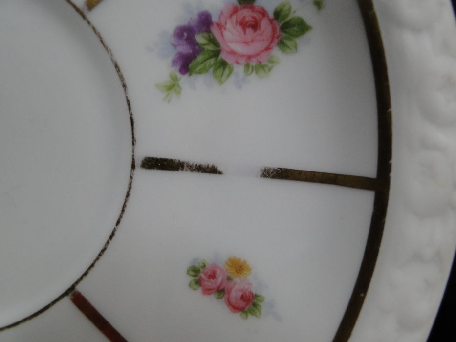 Rosenthal Florals, Gold Lines: Cup & Saucer Set (s), 2 1/8", Lines on S Only
