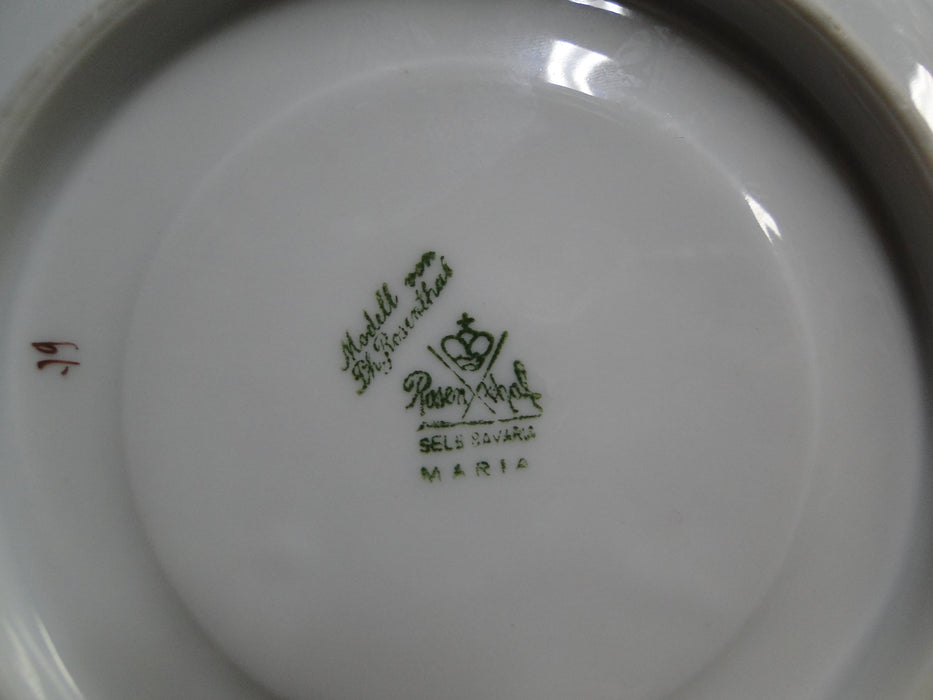 Rosenthal Florals, Gold Lines: Cup & Saucer Set (s), 2 1/8", Lines on S Only